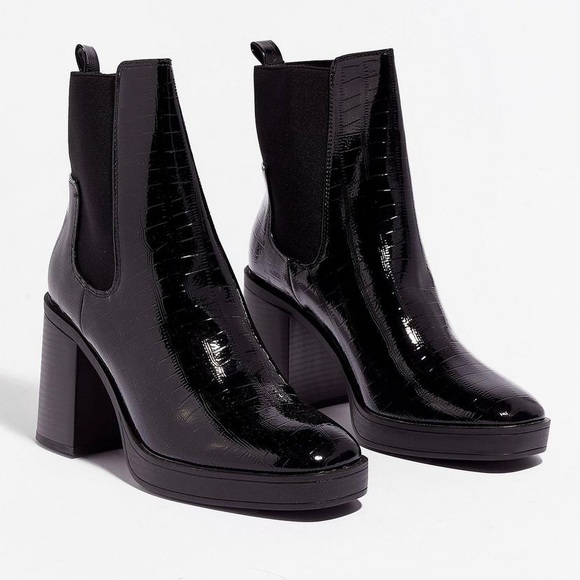 Level Up Croc Healed Boot — by NastyGal - Picture 2 of 9